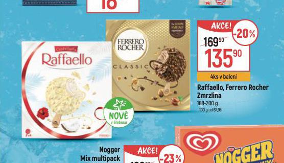 RAFFAELLO, FERRERO ROCHER ZMRZLINA