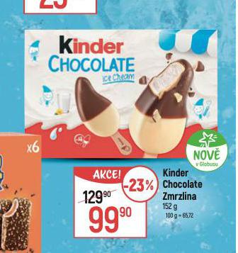 KINDER CHOCOLATE ZMRZLINA
