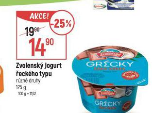 ZVOLENSK JOGURT ECKHO TYPU