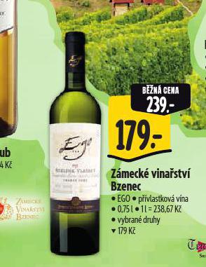 ZMECK VINASTV BZENEC