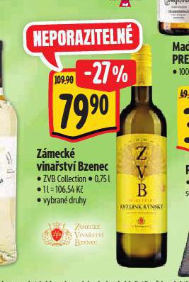 ZMECK VINASTV BZENEC