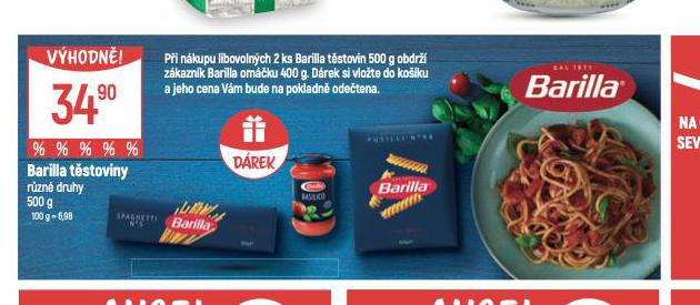 BARILLA TSTOVINY