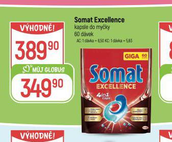 SOMAT EXCELLENCE KAPSLE DO MYKY
