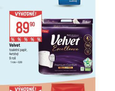 VELVET TOALETN PAPR