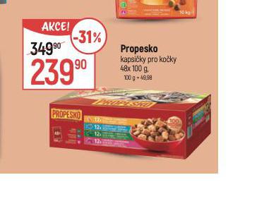 PROPESKO KAPSIKY PRO KOKY