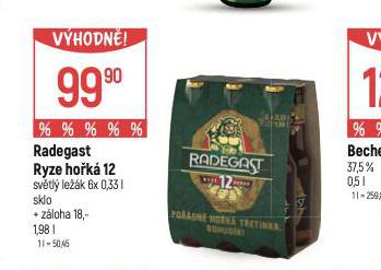 PIVO RADEGAST RYZE HOK 12