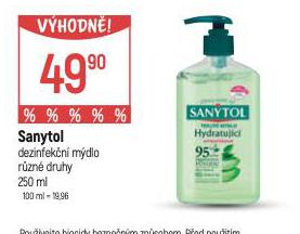 SANYTOL DEZINFEKN MDLO