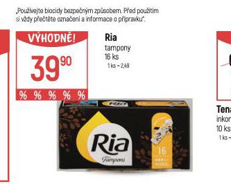 RIA TAMPONY