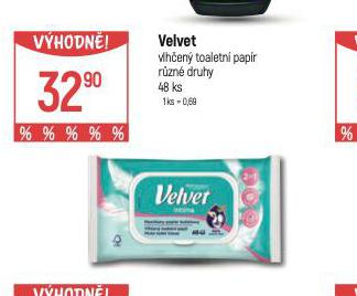VELVET VLHEN TOALETN PAPR