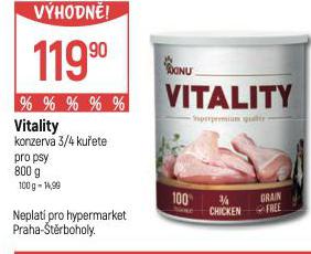 VITALITY KONZERVA  PRO PSY