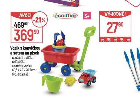 VOZK S KONVIKOU A SSETEM NA PSEK