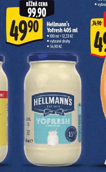 HELLMANNS YOFRESH S JOGURTEM