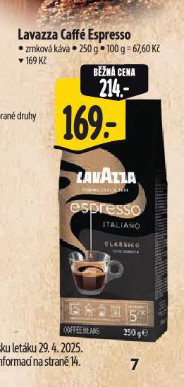 LAVAZZA CAFF ESPRESSO