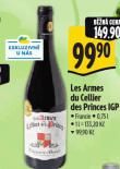 LES ARMES DU CELLIER DES PRINCES IGP