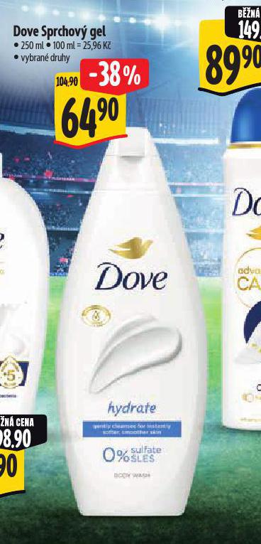 DOVE SPRCHOV GEL