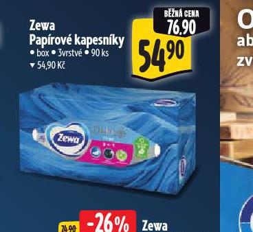 ZEWA PAPROV KAPESNKY