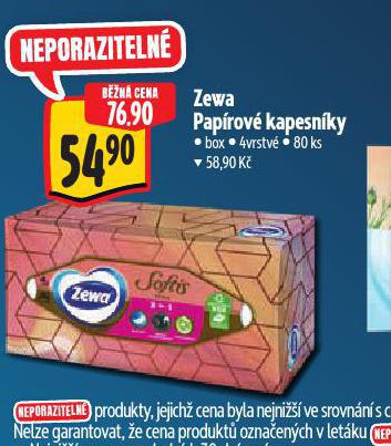 ZEWA PAPROV KAPESNKY