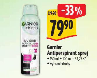 GARNIER ANTIPERSPIRANT