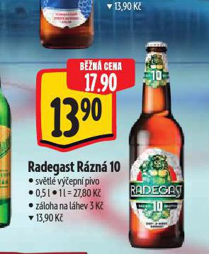 PIVO RADEGAST RZN 10