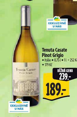 TENUTA CASATE PINOT GRIGIO