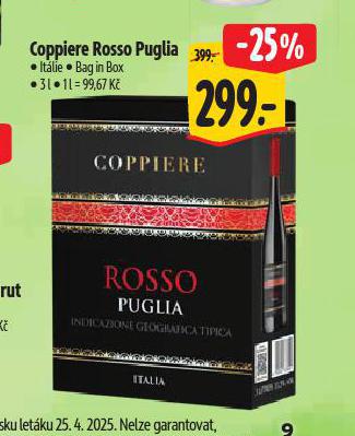 COPPIERE ROSSO PUGLIA