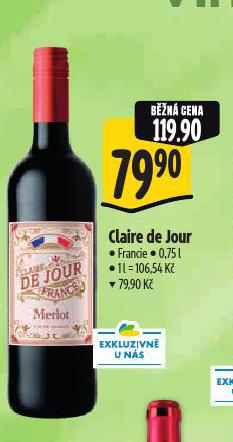 CLAIRE DE JOUR