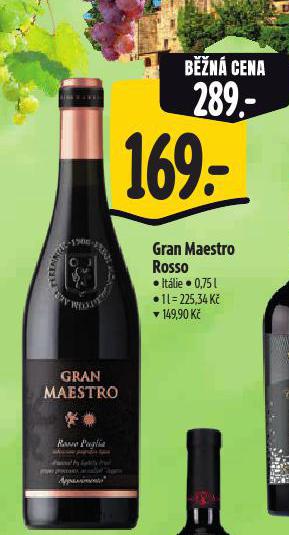 GRAN MAESTRO ROSSO