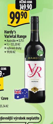 HARDYS VARIETAL RANGE