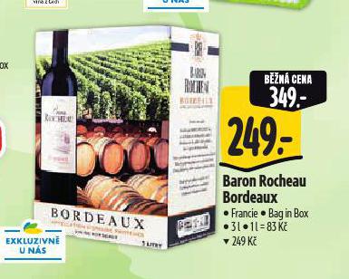 BARON ROCHEAU BORDEAUX