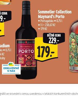 SOMMELIER COLLECTION MAYNARDS PORTO