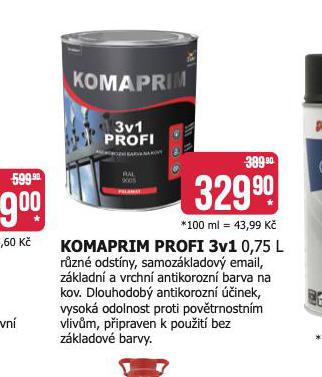 KOMAPRIM PROFI 3v1