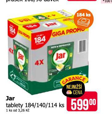 JAR TABLETY