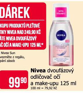 NIVEA DVOUFZOV ODLIOVA O A MAKE-UPU