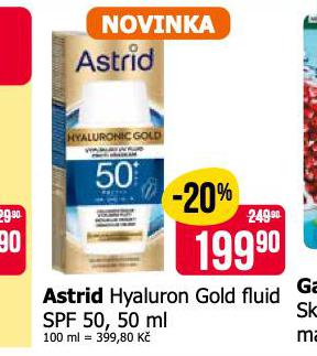 ASTRIS HYALURON GOLD FLUID