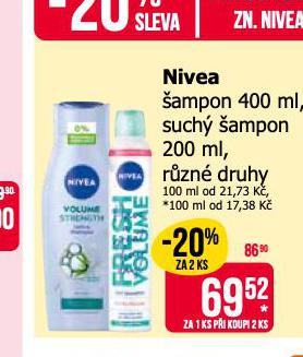 NIVEA AMPON, SUCH AMPON
