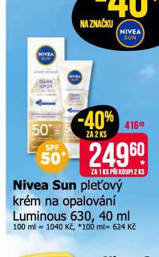 NIVEA SUN PLEOV KRM