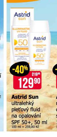 ASTRID SUN FLUID NA OPALOVN