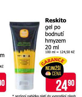 RESKITO GEL PO BODNUT HMYZEM