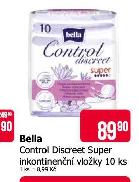 BELLA CONTROL DISREET SUPER INKONTINENN VLOKY