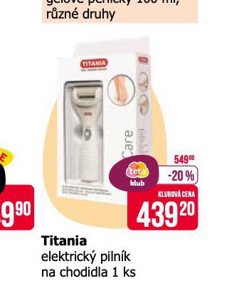 TITANIA ELEKTRICK PILNK