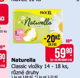 NATURELLA CLASSIC VLOKY