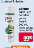 GILLETTE SATIN CARE SENSITIVE GEL NA HOLEN