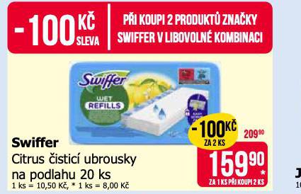 SWIFFER CITRUS ISTC UBROUSKY NA PODLAHU