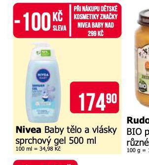 NIVEA BABY TLO A VLSKY SPRCHOV GEL