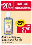AVIRIL DTSK OLEJ S AZULENEM