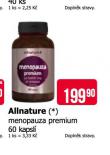 ALLNATURE MENOPAUZA PREMIUM