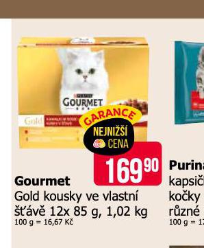 GOURMET GOLD KOUSKY VE VLASTN V