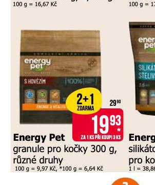 ENERGY PET GRANULE PRO KOKY