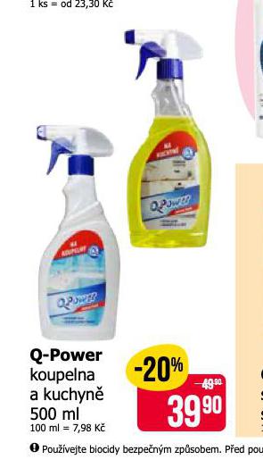 Q POWER KOUPELNA A KUCHYN