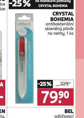 CRYSTAL BOHEMIA ANTIBAKTERILN SKLENN PILNK